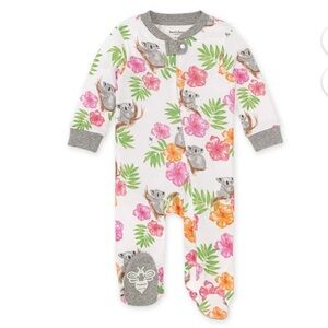 NWT Burt’s Bees zip up sleeper